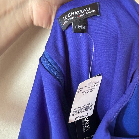NWT - le château XXS formal blue dress - Picture 3 of 4